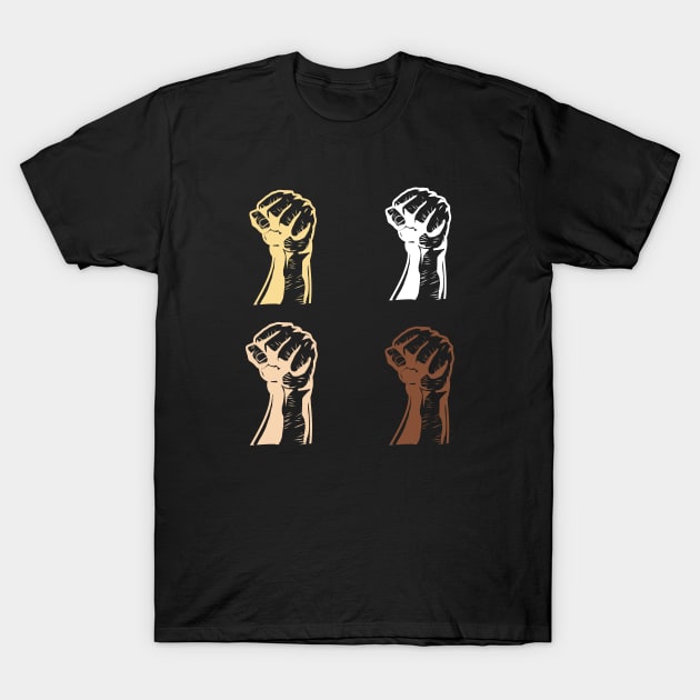 No To Racism T-Shirt by RandomAlice